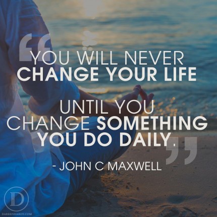 What did you change today?I started a personal development series. Here's to working on me (us)!