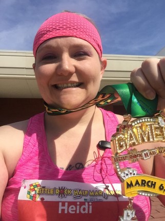 Pretty sure I died three times but I made the half!