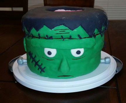 Birthday cake for my son done and I didn't eat any scraps! I just kept asking myself "is this taste