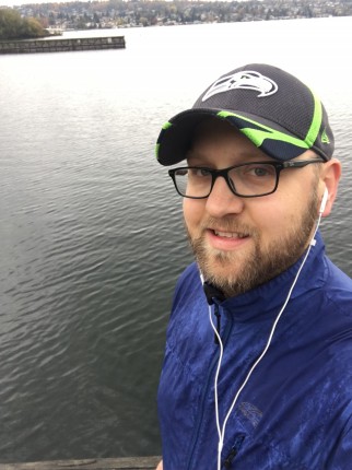 Rain or shine -- or both, as the case may be up here in Washington -- gotta get my steps in for the