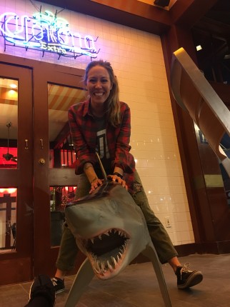 We just finished remodeling the restaurant/bar that I work in and were there yesterday putting on th