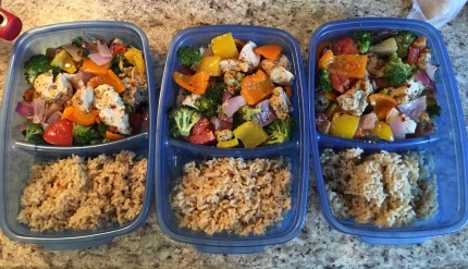 Lunch is prepped for The next few days. Super pumped! http://gimmedelicious.com/2016/03/22/15-minut