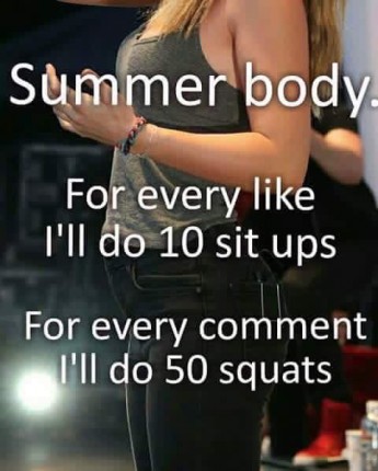 Shame me into actually doing something, maybe?