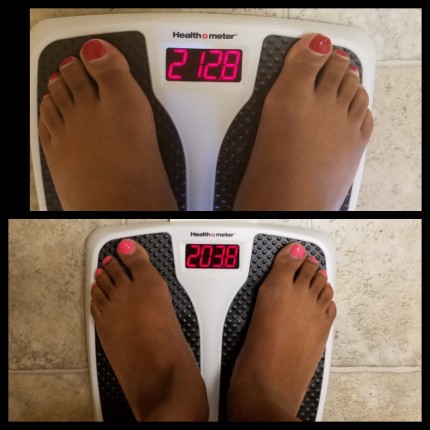 Waiting for confirmation! I needed to lose 8.5 lbs and I lost 9 lbs!