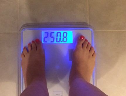 Ugh! I haven't been consistent with my exercise or diet. Time to get serious!