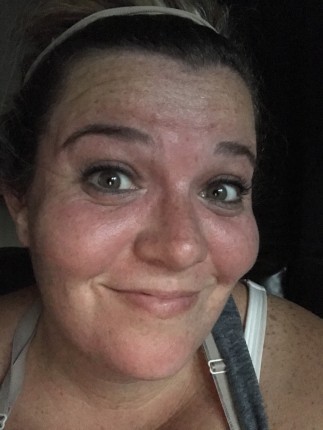 Red faced and supah schweaty. Millionaire Hoy knows how to put together a HIIT workout!