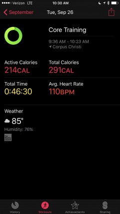 Worked on shoulders today...it was killer!